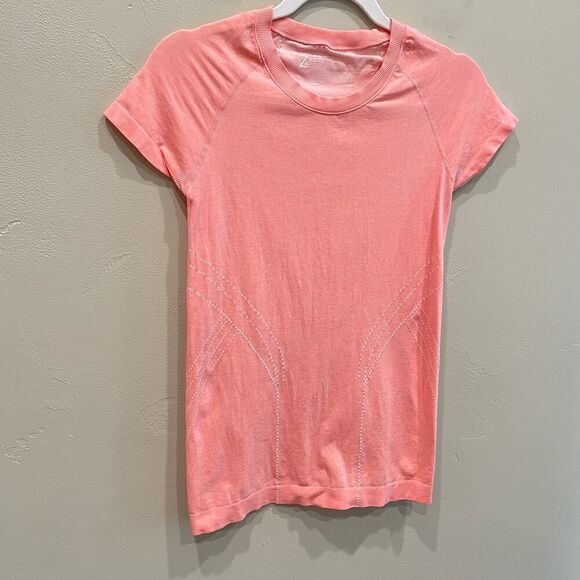 Z by Zella Bright Pink Seamless Top - Size: Small - Picture 5 of 7